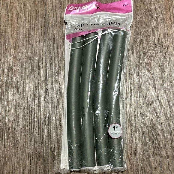 𝅺[ANNIE] Soft Twist Rollers 1” x 4 pieces - Picture 2 of 5